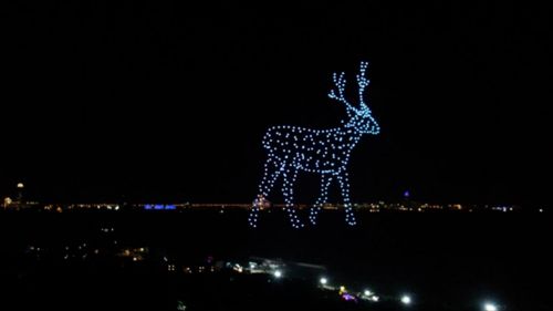 云上无人机与巨量引擎携手，点亮蜈支洲岛星空下的梦想